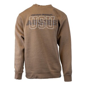 USU aggies brown crew sweatshirt